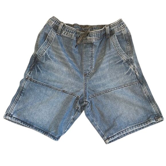 Wrangler Womens Western Elastic Waist Pull on Barn Shorts 14/16 - Picture 1 of 6